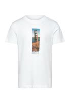 Jorportland Tee Ss Crew Neck Fst Jnr Tops T-Kortærmet Skjorte White Jack & J S