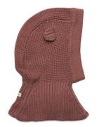 Hanibal Mr Bear Balaclava Accessories Headwear Balaclava Red Liewood