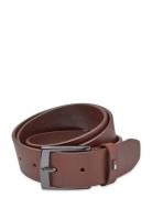 Adan New Leather 3.5 Ext Accessories Belts Classic Belts Brown Tommy Hilfiger