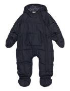 Tommy Solid Skisuit Outerwear Coveralls Snow-ski Coveralls & Sets Navy Tommy Hilfiger