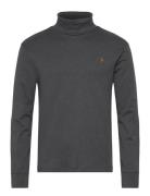 Soft Cotton Turtleneck Designers T-Langærmet Skjorte Grey Polo Ralph Lauren