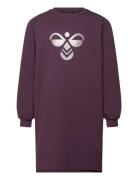 Hmlane Dress Dresses & Skirts Dresses Casual Dresses Long-sleeved Casual Dresses Purple Hummel