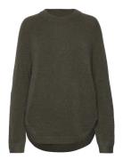 Mschlessine Hope Pullover Tops Knitwear Jumpers Khaki Green MSCH Copenhagen