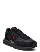 Train 89 Suede & Oxford Sneaker Low-top Sneakers Black Polo Ralph Lauren