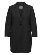 Carnancy Life Coat Otw Tynd Frakke Black ONLY Carmakoma