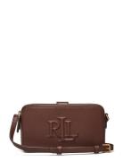 Leather Medium Witley Crossbody Wallet Bags Crossbody Bags Brown Lauren Ralph Lauren