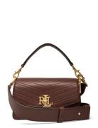 Stitched Small Tayler Crossbody Bag Bags Small Shoulder Bags-crossbody Bags Brown Lauren Ralph Lauren