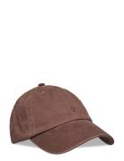 Mini Organic Soft Low Baseball Cap Accessories Headwear Caps Brown Upfront