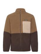 Mountainside Heavyweight Fleece Sport Sweatshirts & Hoodies Fleeces & Midlayers Brown Columbia Sportswear