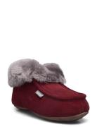 London Slippers Hjemmesko Burgundy Axelda