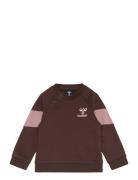 Hmlselina Sweatshirt Sport Sweatshirts & Hoodies Sweatshirts Brown Hummel