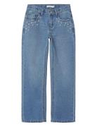 Nkfrose Straight Jeans 3105-Bs O Bottoms Jeans Regular Jeans Blue Name It