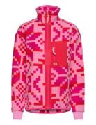 Ane Pile Jacket Sport Sweatshirts & Hoodies Fleeces & Midlayers Pink Kari Traa