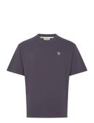 Emilio Raisin Tee Tops T-Kortærmet Skjorte Navy Pompeii