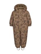 Oll Suit Outerwear Coveralls Snow-ski Coveralls & Sets Brown MarMar Copenhagen