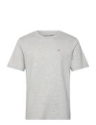 Core Logo T-Shirt Tops T-Kortærmet Skjorte Grey Scotch & Soda