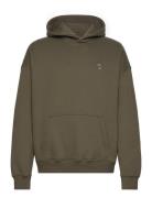 Anf Mens Sweatshirts Tops Sweatshirts & Hoodies Hoodies Khaki Green Abercrombie & Fitch