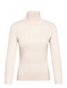 Onlkarol L/S Rollneck Pullover Knt Noos Tops Knitwear Turtleneck Cream ONLY