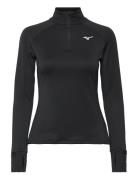 Warmalite Hz W Sport Sweatshirts & Hoodies Fleeces & Midlayers Black Mizuno