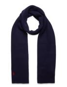 Signature Pony Wool Scarf Accessories Scarves Winter Scarves Navy Polo Ralph Lauren