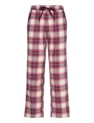 Check Flannel Night Pant Pyjamasbukser Hyggebukser Pink Missya