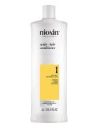 Nioxin System 1 Conditi R For Thinning Hair 1000 Ml Conditi R Balsam Nude Nioxin