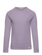 Base Tee Ls Tops T-shirts Long-sleeved T-Skjorte Purple MarMar Copenhagen