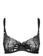 Felicia Demi Unpadded Lingerie Bras & Tops Wired Bras Black Hunkemöller