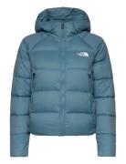 W Hyalite Down Hoodie - Eu Sport Jackets Padded Jacket Blue The North Face