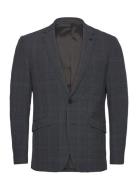 Valdemar Xo Blazer Suits & Blazers Blazers Single Breasted Blazers Navy Clean Cut Copenhagen