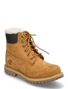 Timberland Premium 6 Inch Warm Lined Waterproof Boot Wheat Shoes Boots Ankle Boots Laced Boots Brown Timberland