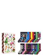 24-Pack Advent Calendar Gift Set Underwear Socks Regular Socks Multi/patterned Happy Socks