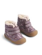 Winterboot Daxi Tex Vinterstøvler Med Burrebånd Purple Wheat