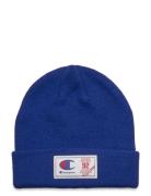 Beanie Cap Sport Headwear Hats Beanie Blue Champion