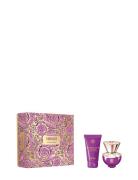 Gift Set Dylan Purple Edp + Body Lotion Parfume Sæt Nude Versace Fragrance