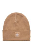 Adicolor Cuff Knit Beanie Sport Headwear Beanies Beige Adidas Originals