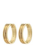 Bennett Recycled Hoop Earrings Accessories Jewellery Earrings Hoops Gold Pilgrim