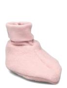 Soft Wool Footies Shoes Baby Booties Pink CeLaVi