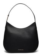 Lg Tz Hobo Shldr Bags Small Shoulder Bags-crossbody Bags Black Michael Kors