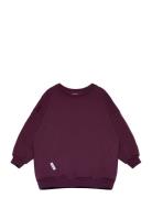 Relaxed Sweatshirt Tops Sweatshirts & Hoodies Sweatshirts Purple Gugguu