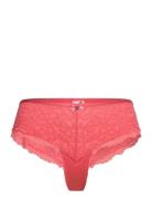 Marine Brazilian Sh R Lingerie Panties Brazilian Panties Red Hunkemöller