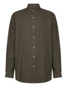 Custom Fit Performance Twill Shirt Tops Shirts Casual Green Polo Ralph Lauren