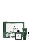 Original Xmas Set Edp60 + Sg100 Parfume Eau De Parfum Nude Lacoste Fragrance