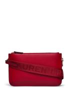 Leather Medium Landyn Crossbody Bag Bags Crossbody Bags Red Lauren Ralph Lauren