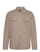 Bedford Cord Overshirt Tops Overshirts Beige Lyle & Scott