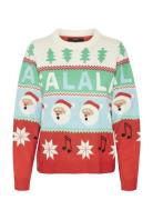 Vmchristmasstuff Ls O-Nck Pull. Box Xmas Tops Knitwear Jumpers Multi/patterned Vero Moda