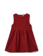 Dress Corduroy Thelma Dresses & Skirts Dresses Casual Dresses Sleeveless Casual Dresses Red Wheat