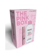 Garnier & Maybelline New York The Pink Box Gift Box Makeupsæt Makeup Nude Maybelline