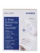 Greek Yoghurt 2-Step Hydration Boost Skincare Set, Cream 40Ml + Serum 15Ml Hudplejesæt Nude KORRES