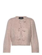 Ivy Chunky Cardigan Tops Knitwear Cardigans Beige Ella&il